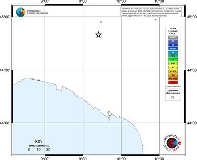 Mappa MCS - territori località