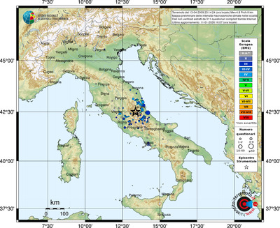 Mappa EMS - località