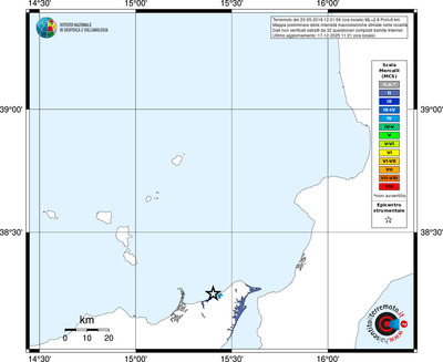 Mappa MCS - territori località