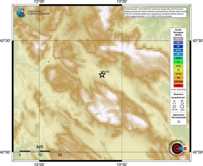 Mappa EMS - località
