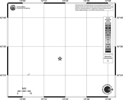 Mappa EMS - territori località