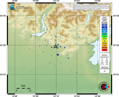 Mappa EMS - località
