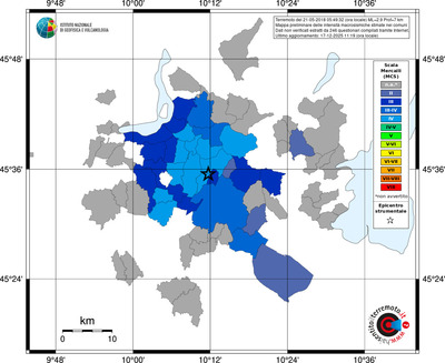 Mappa MCS - territori comuni