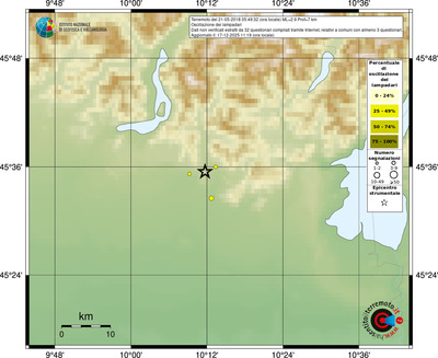 Mappa comuni con almeno 3 questionari