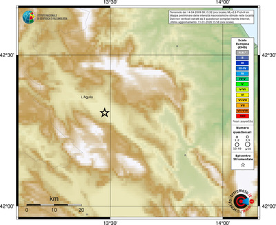 Mappa EMS - località