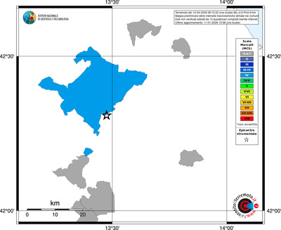 Mappa MCS - territori comuni