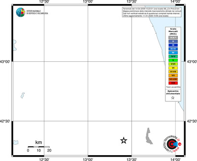 Mappa MCS - territori comuni