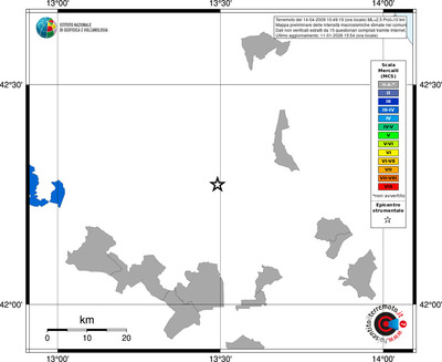 Mappa MCS - territori comuni