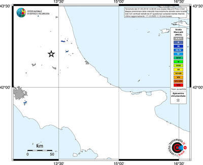 Mappa MCS - territori località