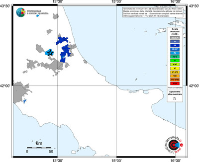 Mappa MCS - territori comuni