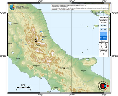 Mappa comuni con almeno 3 questionari