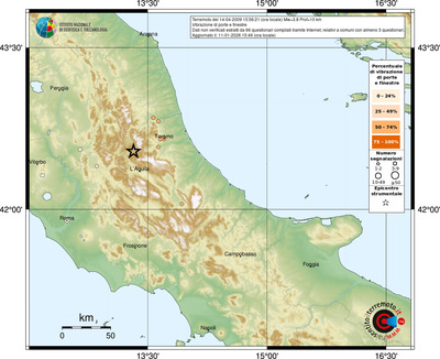 Mappa comuni con almeno 3 questionari