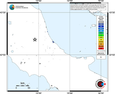Mappa MCS - territori località