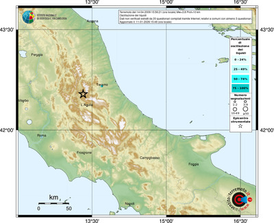 Mappa comuni con almeno 3 questionari