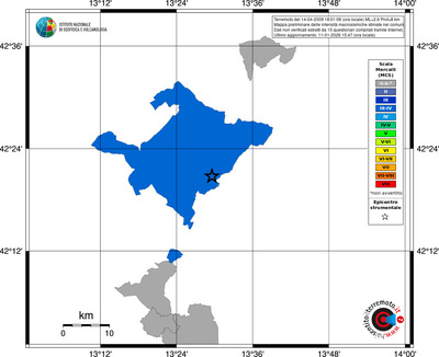 Mappa MCS - territori comuni