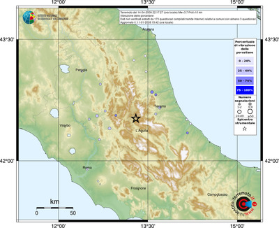 Mappa comuni con almeno 3 questionari