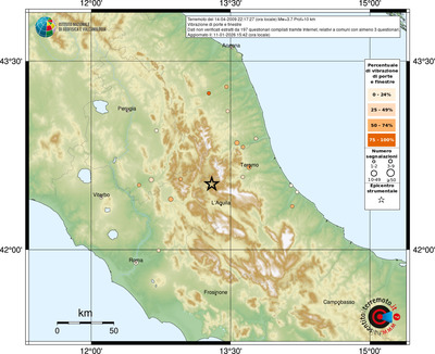 Mappa comuni con almeno 3 questionari