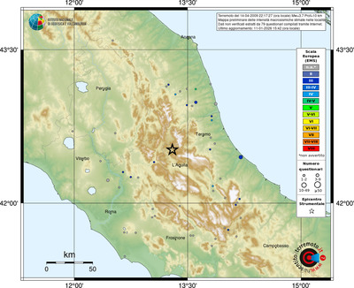 Mappa EMS - località