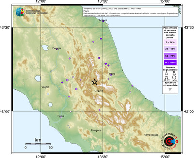 Mappa comuni con almeno 3 questionari