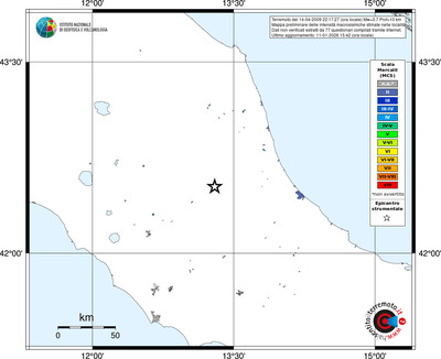 Mappa MCS - territori località