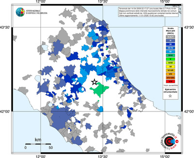 Mappa MCS - territori comuni