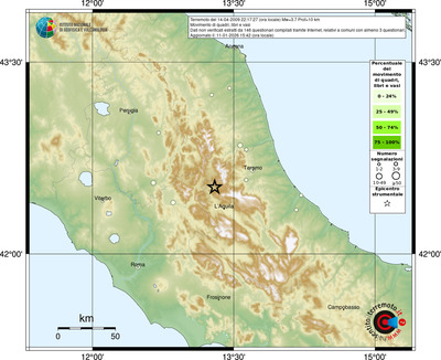 Mappa comuni con almeno 3 questionari