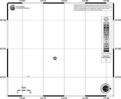 Mappa MCS - territori località