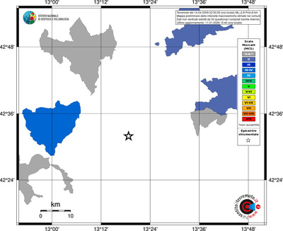 Mappa MCS - territori comuni