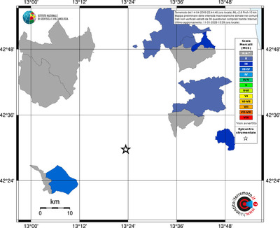 Mappa MCS - territori comuni