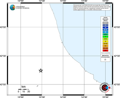 Mappa MCS - territori località