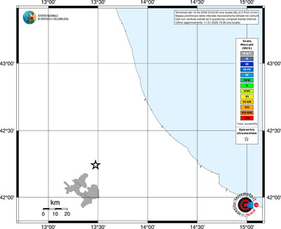 Mappa MCS - territori comuni