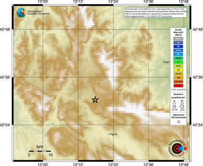 Mappa MCS - località