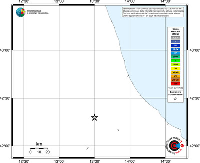 Mappa MCS - territori località