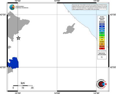 Mappa MCS - territori comuni