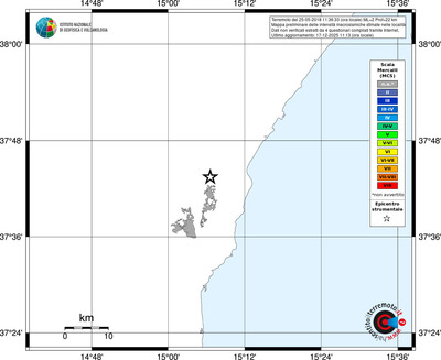 Mappa MCS - territori località