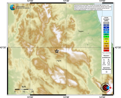 Mappa EMS - località