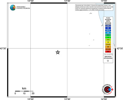Mappa EMS - territori località