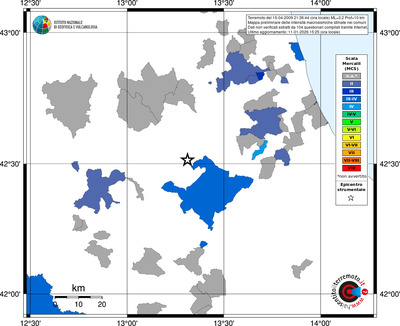 Mappa MCS - territori comuni