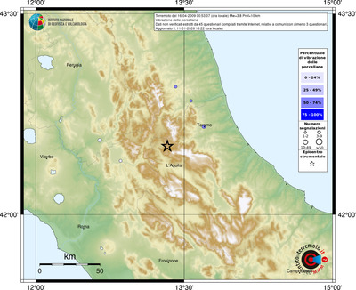 Mappa comuni con almeno 3 questionari