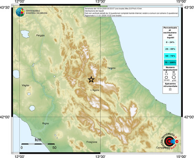 Mappa comuni con almeno 3 questionari