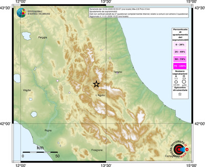 Mappa comuni con almeno 3 questionari