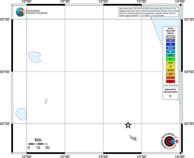 Mappa MCS - territori località