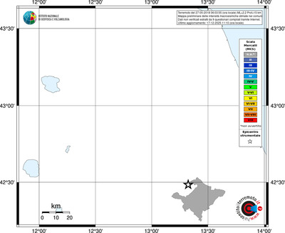 Mappa MCS - territori comuni