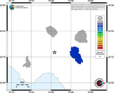 Mappa MCS - territori comuni