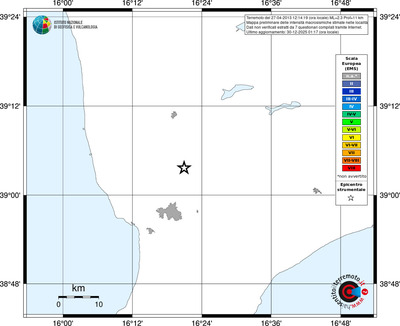 Mappa EMS - territori località
