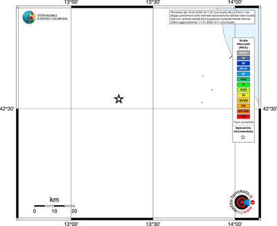 Mappa MCS - territori località