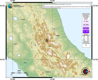 Mappa comuni con almeno 3 questionari