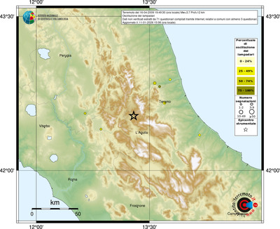 Mappa comuni con almeno 3 questionari