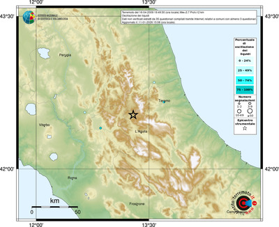 Mappa comuni con almeno 3 questionari