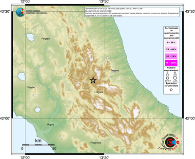 Mappa comuni con almeno 3 questionari